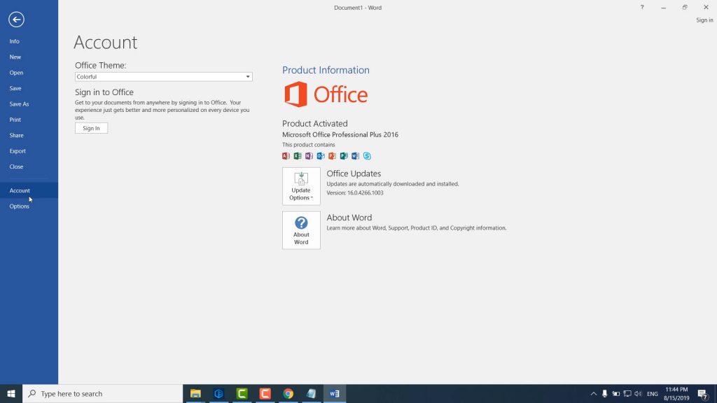 office 9
